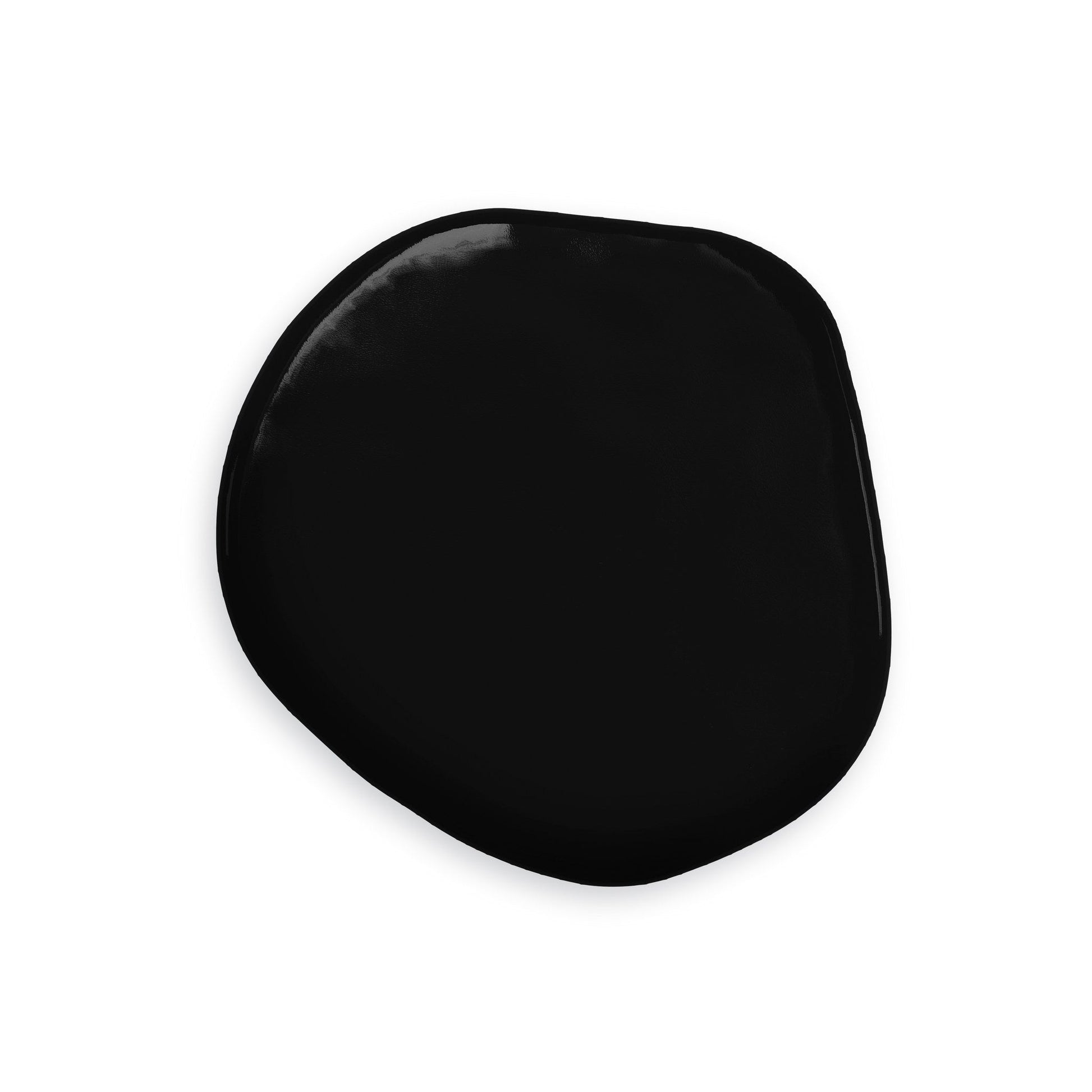 Colour Mill Black oil based food coloring swatch showing the true color