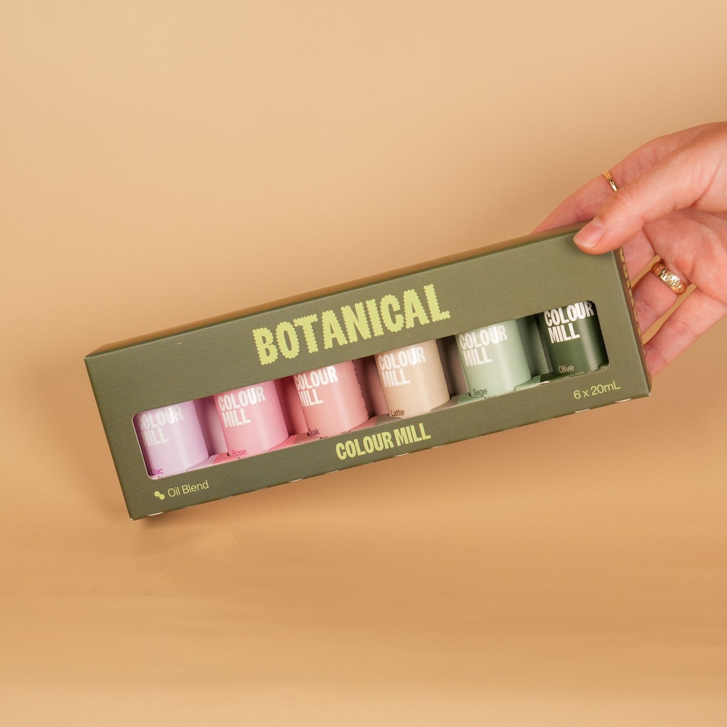 Colour Mill Botanicals Pack retail packaging