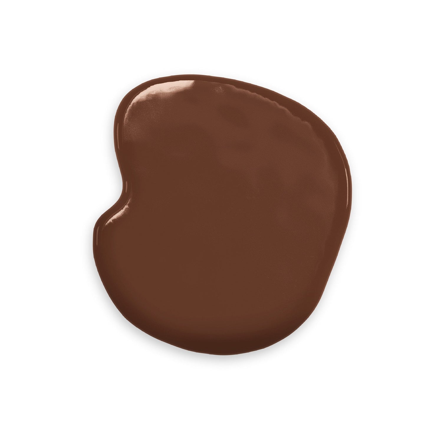 Colour Mill Chocolate oil based food coloring swatch showing the true color