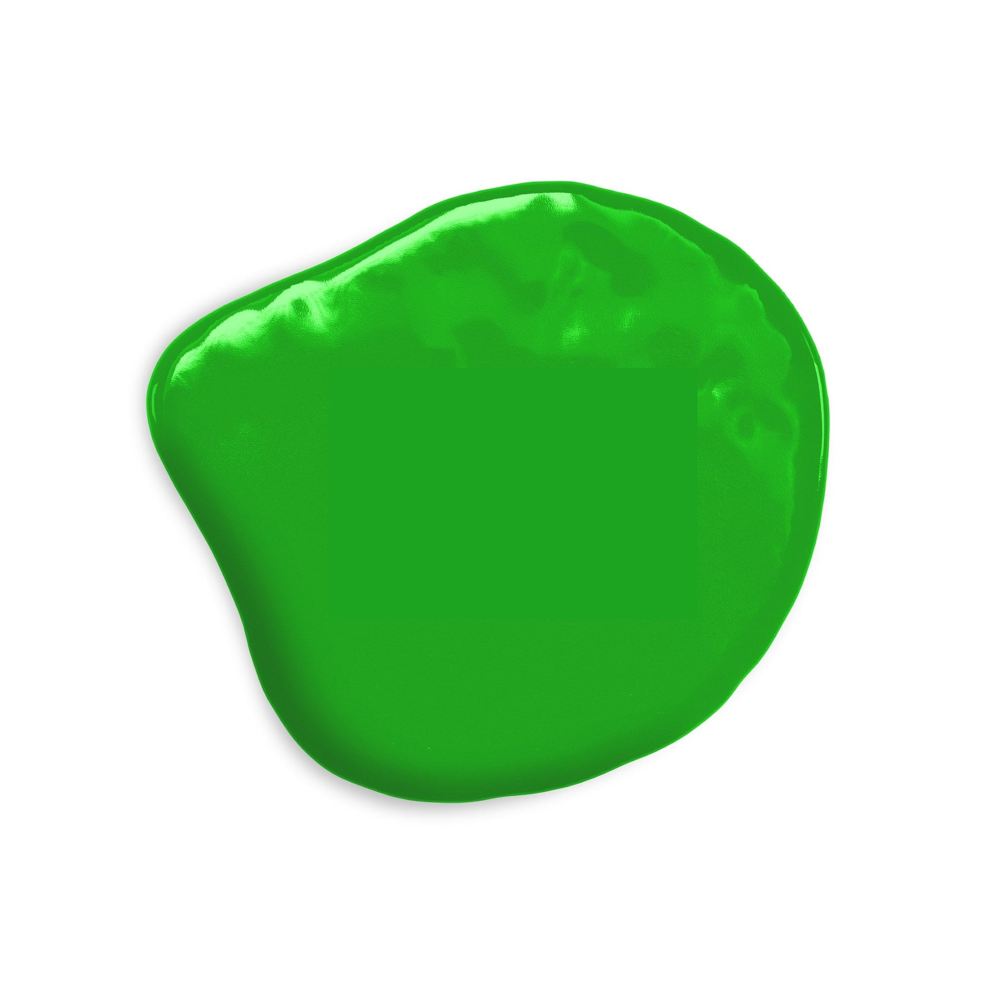 Colour Mill Green oil based food coloring swatch showing the true color