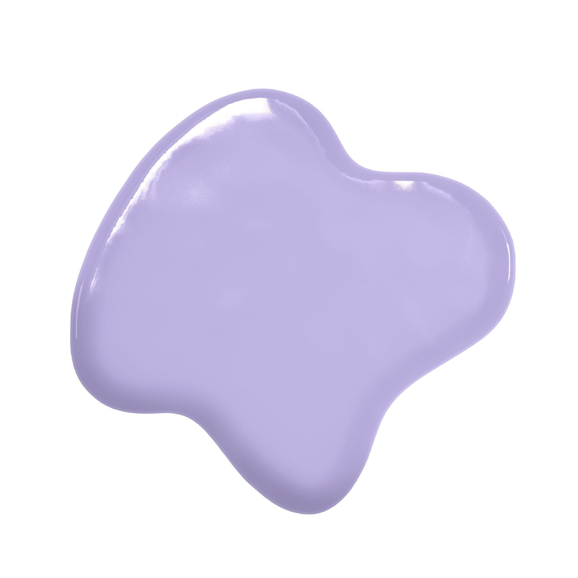 Colour Mill Lavender oil based food coloring swatch showing the true color