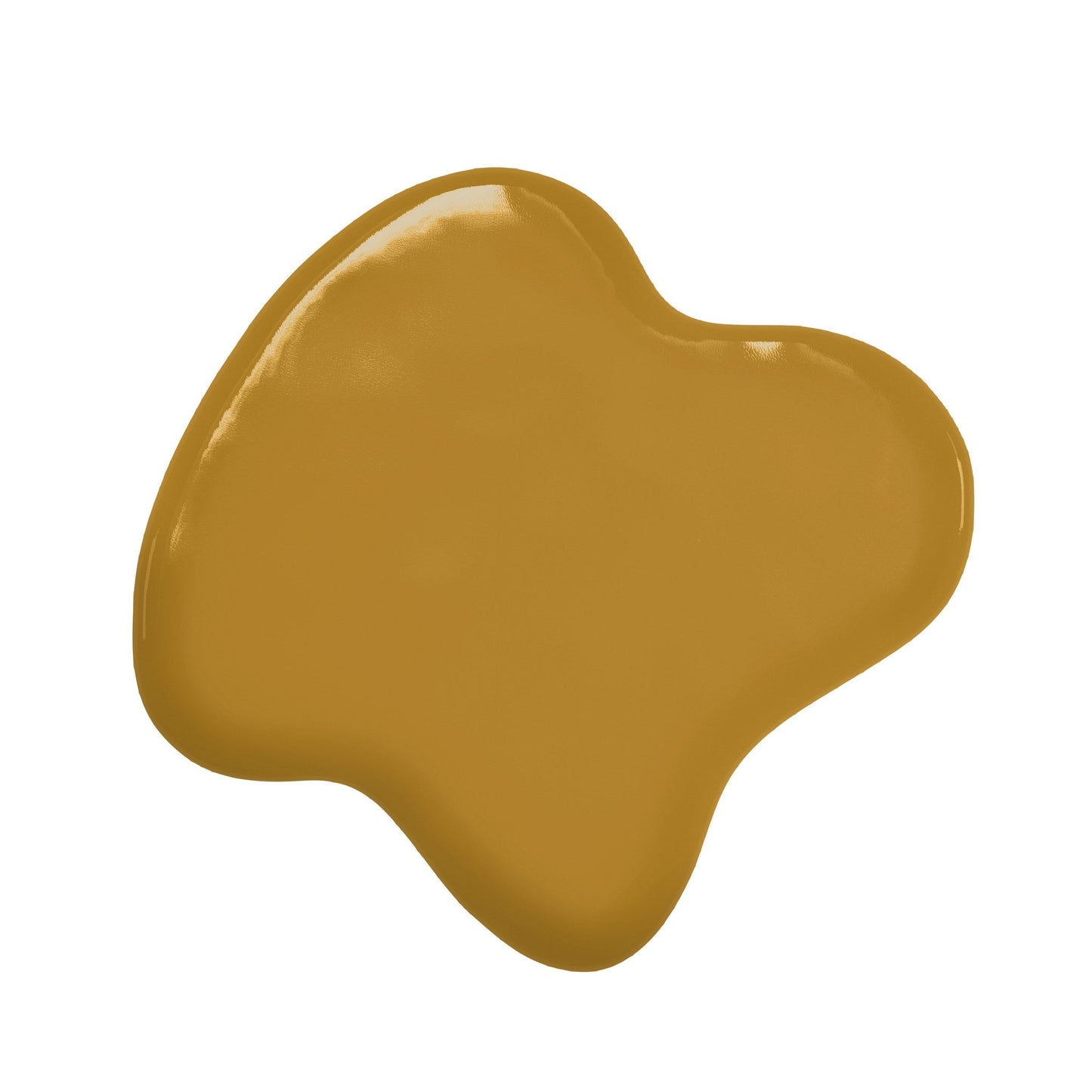 Colour Mill Mustard oil based food coloring swatch showing the true color