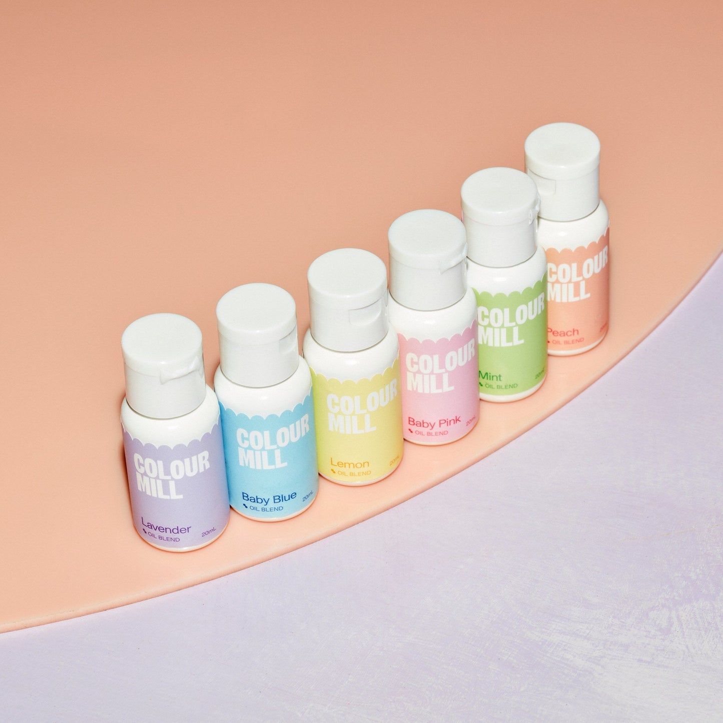 Bakes decorated using colors from the Colour Mill Pastel Pack