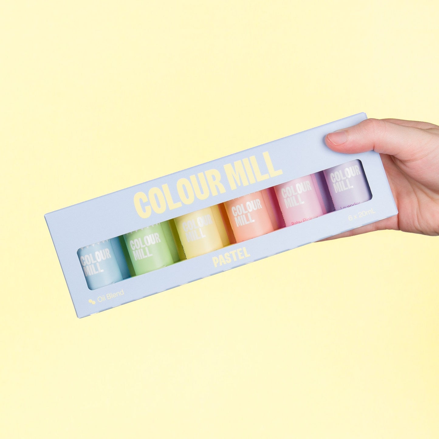 Colour Mill Pastel Pack retail packaging