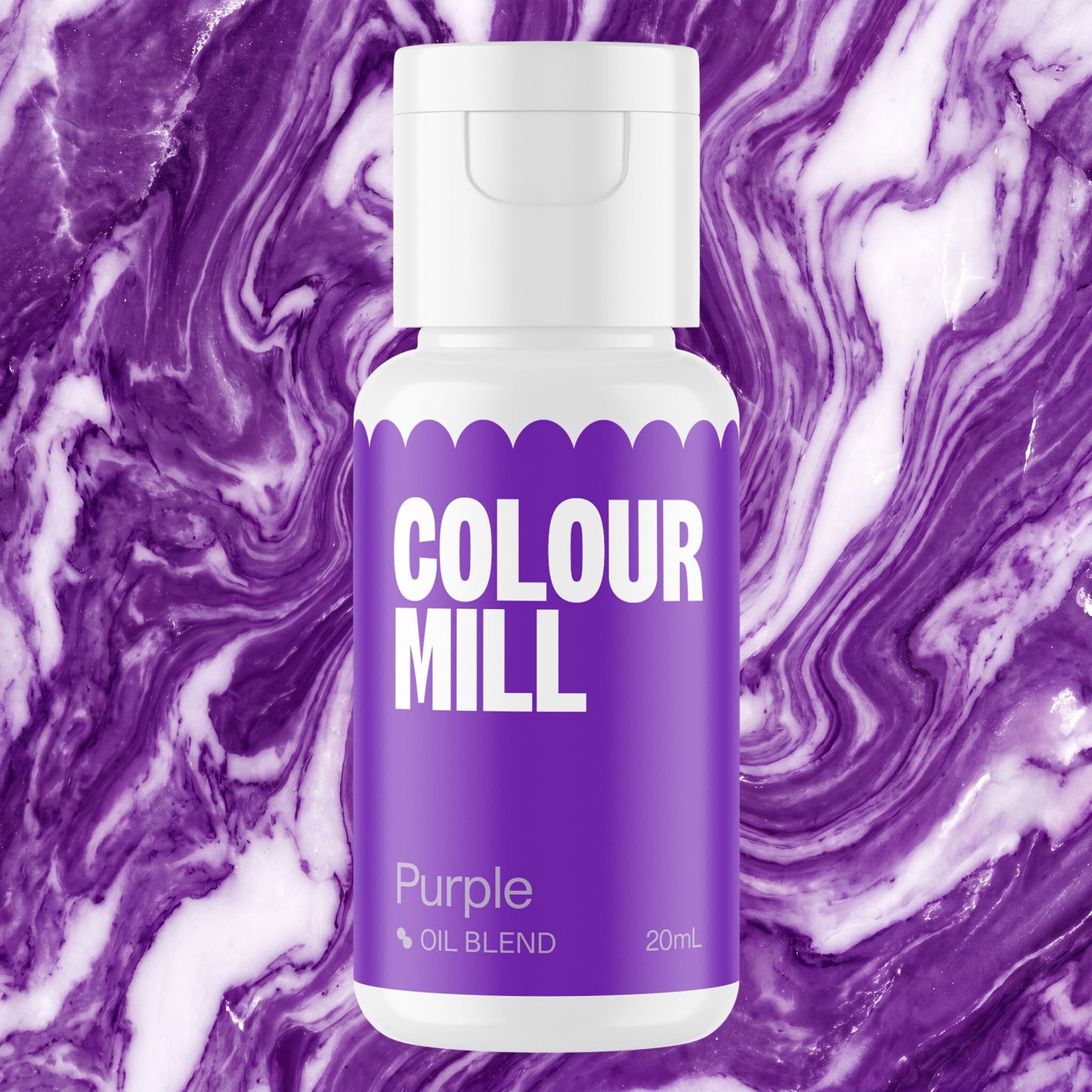 Colour Mill Purple Oil Based Food Coloring
