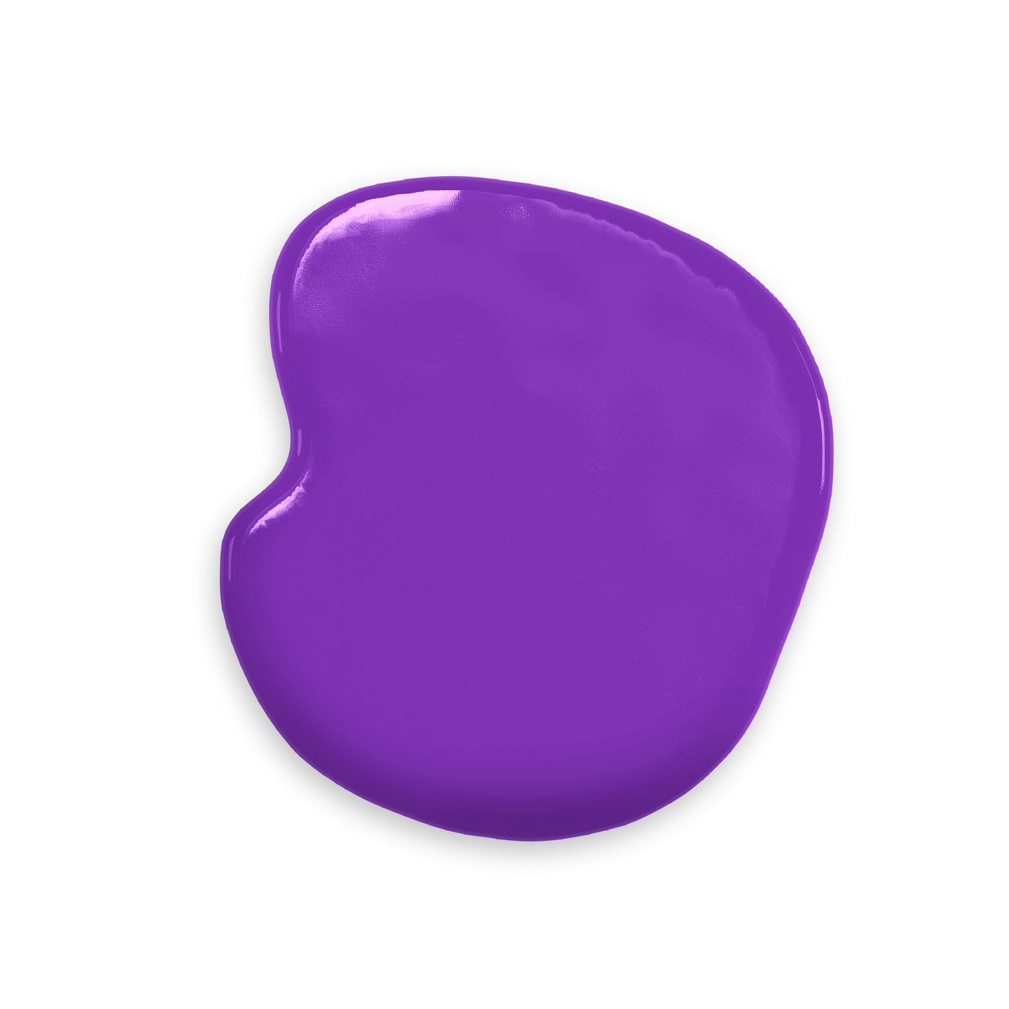 Colour Mill Purple oil based food coloring swatch showing the true color