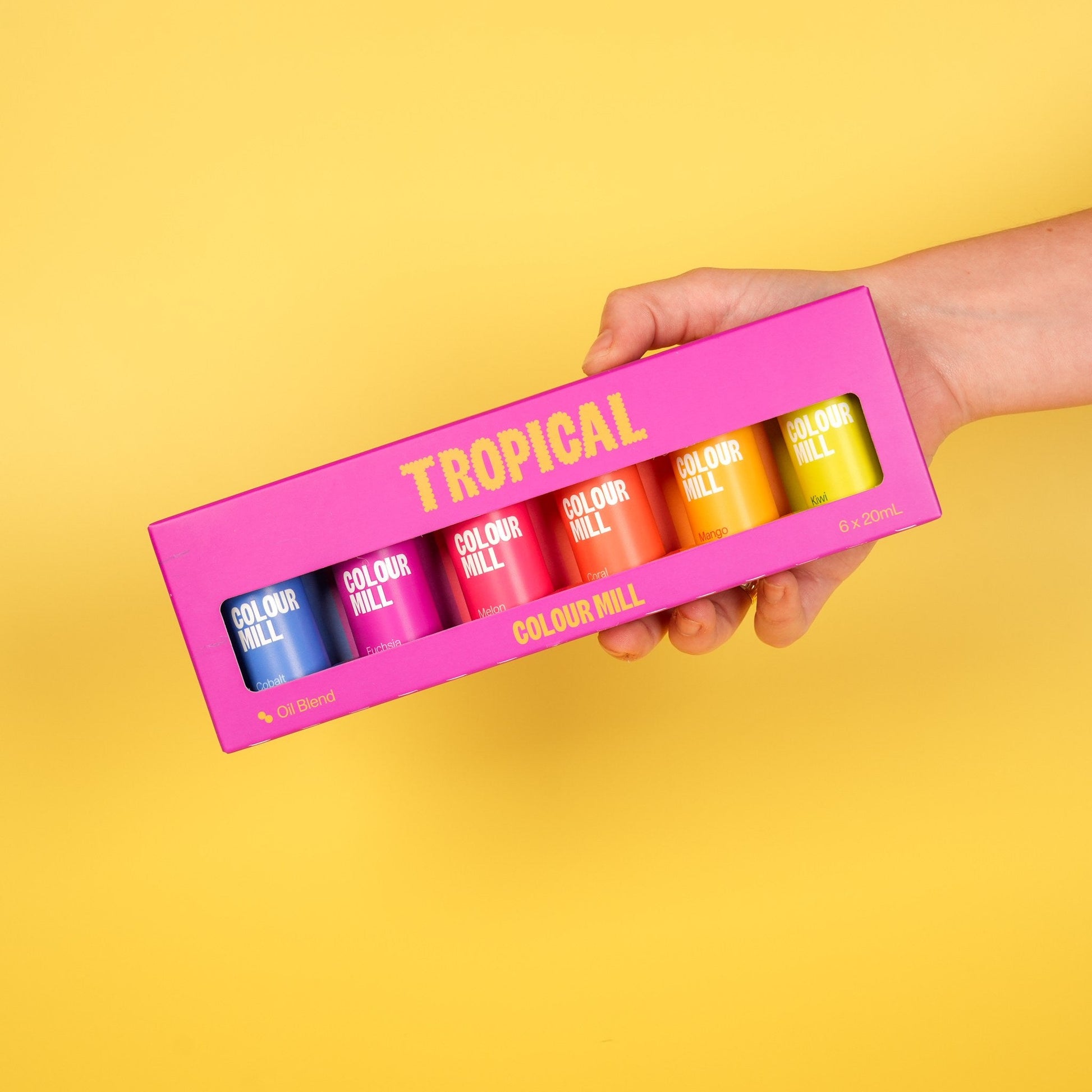Colour Mill Tropical Pack retail packaging