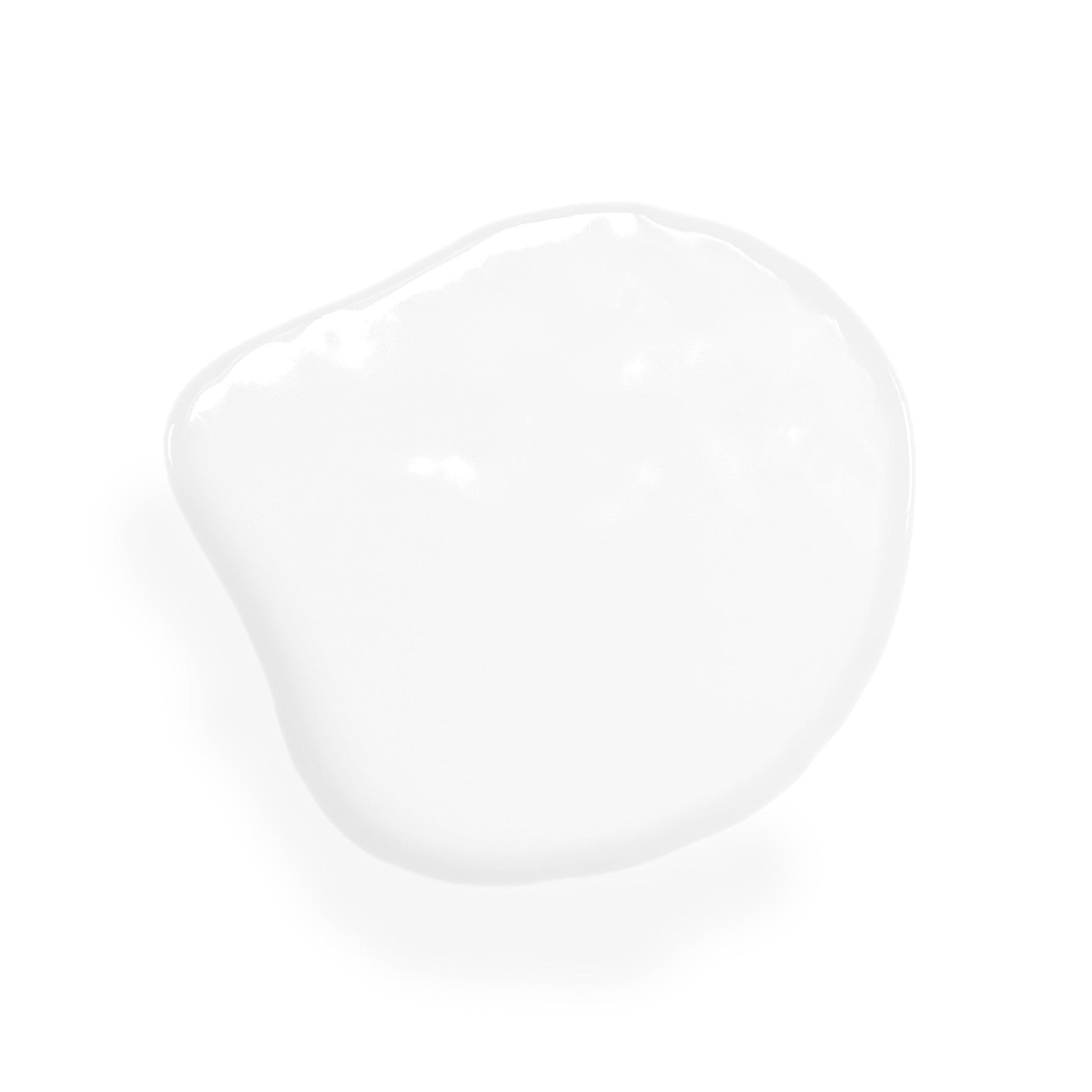 Colour Mill White oil based food coloring swatch showing the true color